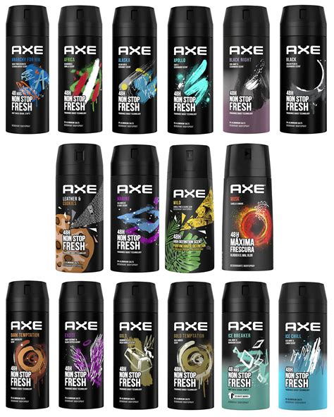 discontinued axe scents.